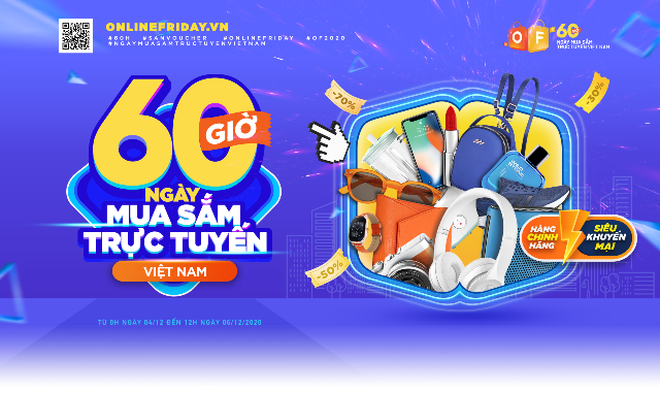 Chính thức bắt đầu "60 giờ mua sắm trực tuyến Việt Nam" năm 2021