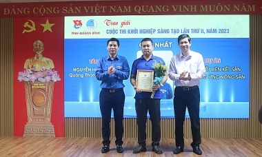 Quảng Bình đồng hành với thanh niên khởi nghiệp, lập nghiệp