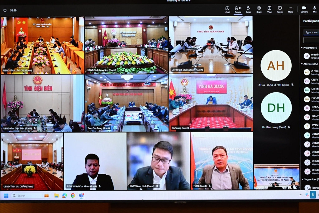 Thúc đẩy hợp tác kinh tế và thương mại khu vực biên giới phía Bắc với Trung Quốc Thúc đẩy hợp tác kinh tế và thương mại khu vực biên giới phía Bắc với Trung Quốc