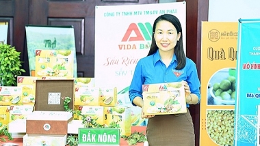Dự án "Sầu riêng ngũ cốc sấy thăng hoa" tạo dấu ấn khởi nghiệp thanh niên năm 2023